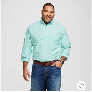 Merona Big and Tall Button Down Dress Shirt